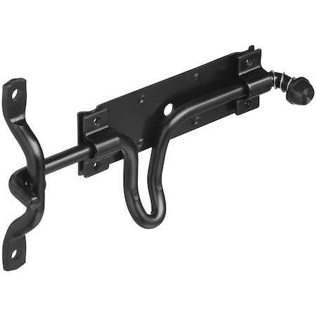 NATIONAL HARDWARE GATE LATCH BLACK 10.29""L N236-729